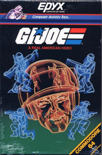 GI Joe a Real American Hero Commodore 64 US box art